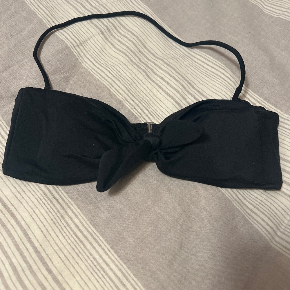 Black Victorias Secret Bikini Top strapless small